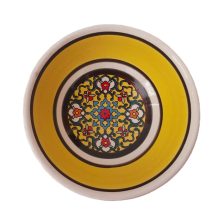 ظرف ماست خوری (زرد)
